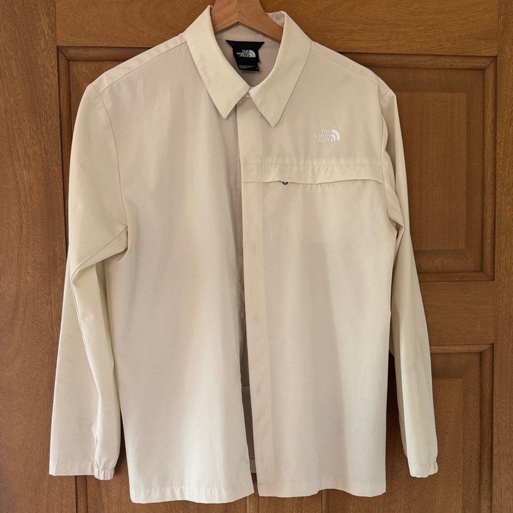The North Face Women’s Beige Sun Shirt- Large